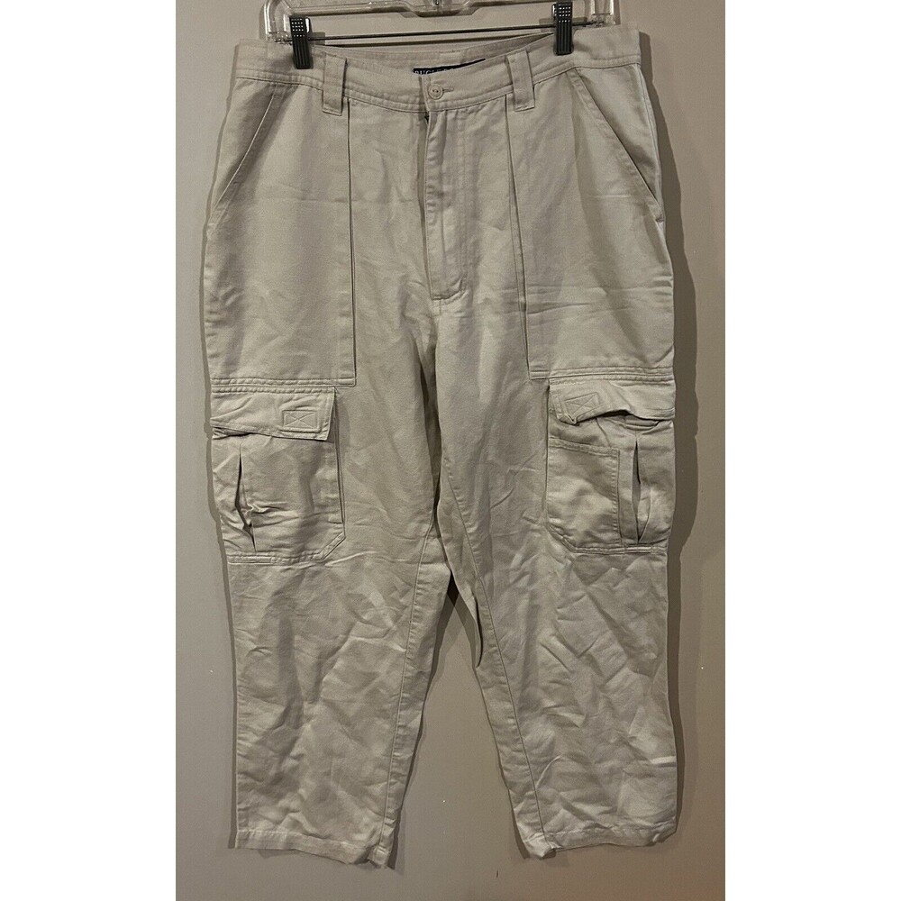Bugle Boy Cargo Pants 34x30 Vintage 90s